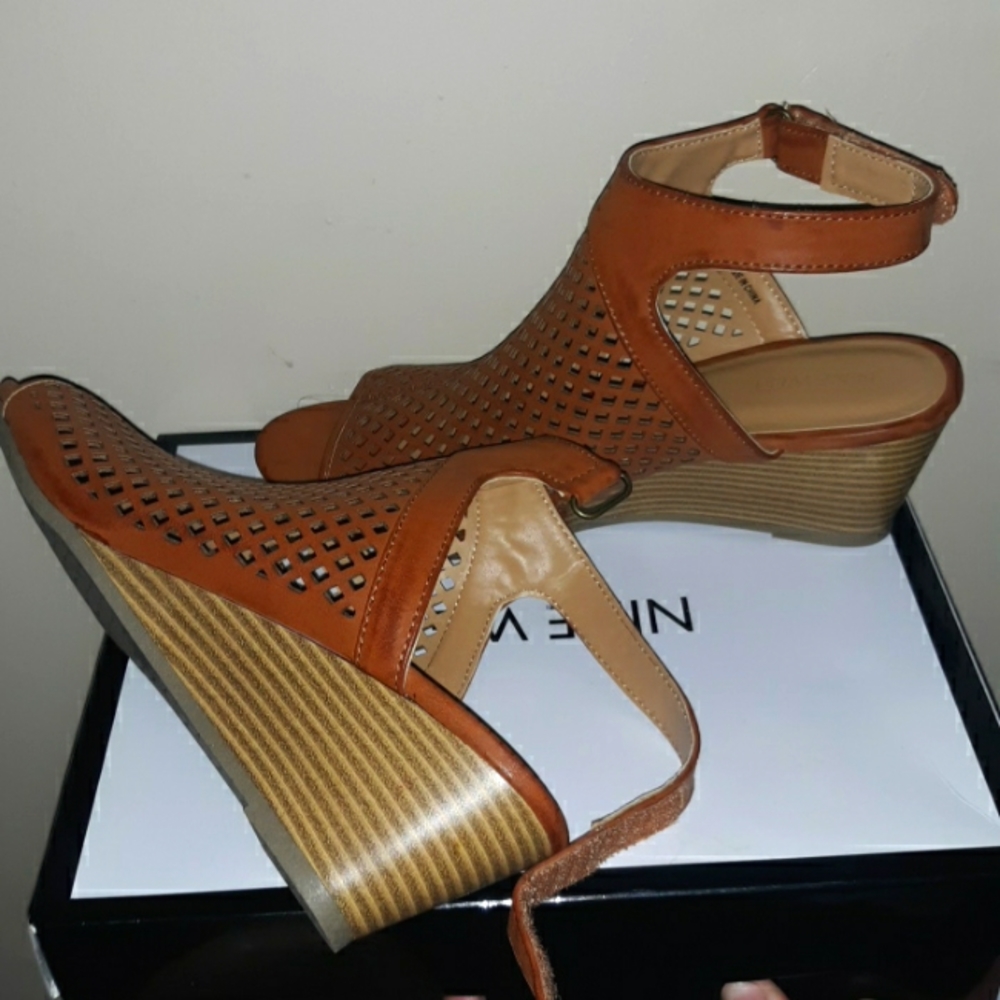 Nine west wedge heels